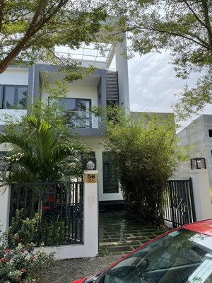 cho thuê nhà phố khu dân cư phước lộc, cần giờ. 167m2 1 trệt 2 lầu, 3pn, 4wc full nội thất giá 17tr