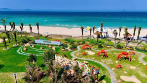 biệt thự biển cam ranh, sổ hồng lâu dài, sát cạnh sân bay, ngay biển bãi dài, giá chỉ 6, xx tỷ