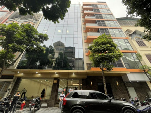 cho thuê toà nhà phố phùng hưng, hà đông 250m2, 8 tầng 1 hầm, thông sàn, 2 thang máy, phòng cháy.