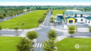 đất nền đức hoà central với đầy đủ sổ đỏ, giá chỉ 1,562 tỷ