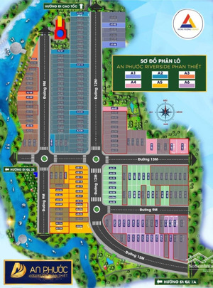 ngộp cần bán gấp lô an phước riverside đất dự án có vỉa hè. lỗ luôn mấy lít. ai bắt đáy nhập luôn