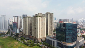 cho thuê mặt bằng kinh doanh chân đế chung cư homecity - trung kính - giá cực hạt rẻ