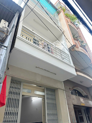 nhà cho thuê 3m8 x 12m , 1 trệt 2 lầu , hồng bàng , phường 6 ,quận 6