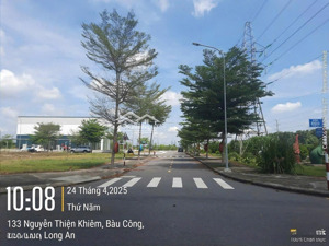 đất nền đức hòa - cách vinhomes tân mỹ chỉ 500m. giá chỉ 1 tỷ 680. sổ riêng, hạ tầng hoàn chỉnh