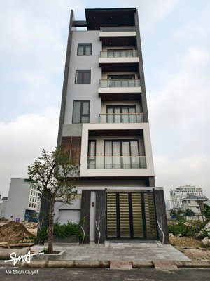 cho thuê nhà khu phân lô 26bc lê hồng phong, dt 110m2, nhà 6 tầng mới, 7 ngủ full nội thất cao cấp