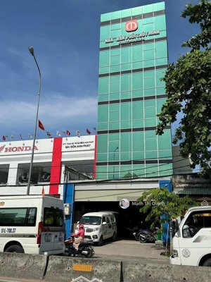 cho thuê tòa nhà vpct măt tiền hà huy giáp q12 giáp gò vấp. trệt 6 lầu giá 80tr/tháng
