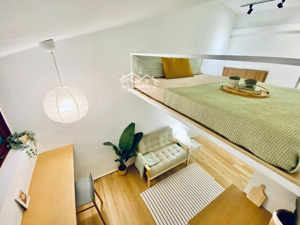 trống duy nhất căn duplex full nội thất cao cấp, có tivi, 25m2 tại cô giang, bình thạnh