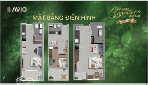 chỉ hơn 1 tỷ ửu đãi trả góp 6tr/tháng không lãi không vay đã có thể sở hữu căn tmdv tại tt avio