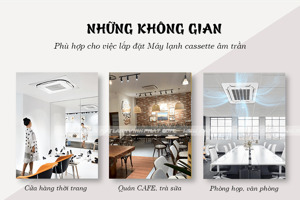 Ưu/Nhược điểm và Những không gian nào phù hợp để lắp đặt dòng Điều hòa âm trần