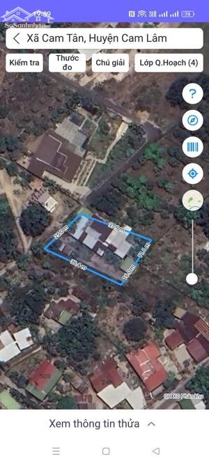 Siêu phẩm bám 25m mặt đường Cam Tân có sẵn cân nhà cấp 4, 991m2 có 200m2 thổ cư, quy hoạch an toàn