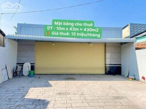 CHO THUÊ KHO NHÀ MẶT TIỀN ĐƯỜNG CHÍ SINH GẦN CẢNG CÁI CUI GIÁ 15 TRIỆU