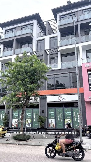 cần bán nhà dự án liền kề trung tâm hải phòng 03 lê lai, sổ đỏ lâu dài, vị trí siêu kết nối