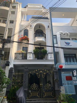 cần bán căn nhà khu biệt thự hồng long gần trường sơn, p2, quận tân bình 5x22,2m - 4 tầng
