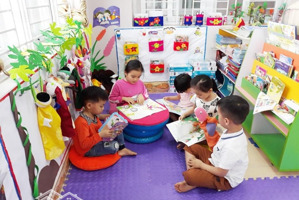 bán trường mầm non 3 mặt tiền đường tại quận bình tân, đang kd ổn định lợi nhuận 200tr/tháng
