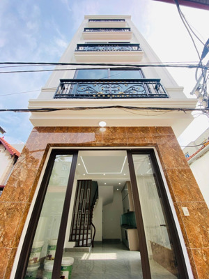 siêu phẩm nhà mặt ngõ đối diện ubnd xã vân canh, dt 33.1m2 x 5 tầng mới tinh, ngõ nông, giá 5.35 tỷ