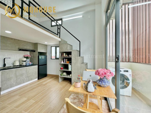 phòng trọ duplex ban công full nội thất, nhà mới ngay đh văn hiến, âu cơ giáp tân bình