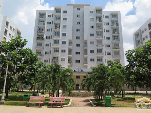 cho thuê căn hộ cc 3 phòng ngủ - q12 - diện tích 80m, nội thất đầy đủ, lầu 7, trung tâm quận 12