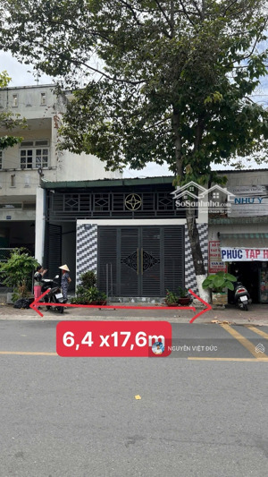 bán nhà mặt tiền võ thị sáu gần go - dĩ an và chợ dĩ an đường trần hưng đạo kinh doanh sầm uất.