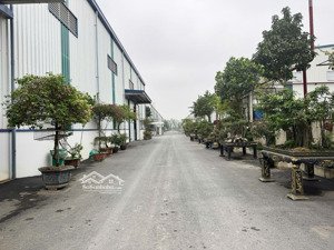cho thuê xưởng tại yên mỹ, hưng yên, dt 2.200m² giá 60.000đ/m²/tháng xưởng mới, vào hoạt động ngay
