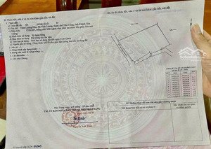 bán đất vườn tại thôn lương hoà, xã vĩnh lương, nha trang.dt:1524m2. ngang 33m.sổ hồng. giá:4,5 tỷ