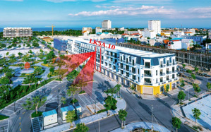 duy nhất căn shophouse lk5a.10 mặt quảng trường công viên ánh sáng kđt biển bình sơn k2 ninh thuận