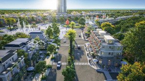 căn shophouse trục đường chính ecopark vinh rộng 24,5m, giá chỉ 9,x tỷ, miễn lãi gốc đến 30 tháng