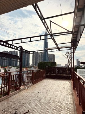 chính chủ cho thuê rooftop 250m2 view lankmark 81 mặt tiền đường trần não - giảm 10% năm đầu