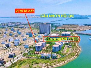 bán gấp 2 lô đất nền khu đô thị mới an phú thịnh đối diện đh fpt quy nhơn, dt 280m2, giá 41,5tr/m2
