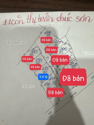 bán nhà sau khu tập thể ngân hàng thị trấn chúc sơn gần chợ chúc