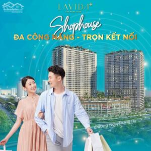 Cho thuê shophouse Lavida Plus mặt tiền Nguyễn Văn Linh, Q7 - Diện tích 124m2