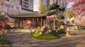 bán căn 1pn + view trực diện bể bơi nội khu tầng đẹp tại chung cư cao cấp kyoto vinhomes thanh hoá.