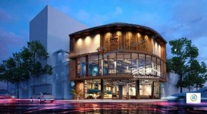 cho thuê nhà 4 tầng lô góc mặt tiền trung tâm hải châu - vị trí đắc địa - kinh doanh sầm uất