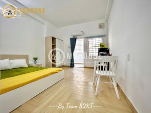 cho thuê căn hộ dịch vụ tại quận bình thạnh tách bếp - ban công rộng - cửa sổ lớn - máy giặt riêng