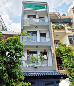 nhà mặt tiền mới đẹp khu bàu cát, 4x10m, trệt 3 lầu, nguyễn hồng đào, phường 14, tb, 11.9 tỷ tl