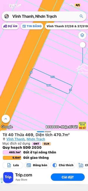 bán đất vĩnh thanh, nhơn trạch. giá siêu tốt, vị trí thuận lợi, pháp lý đầy đủ, tiềm năng cao