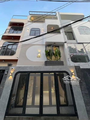 bán gấp nhà hẻm 5m phạm văn chiêu, p13, gv, 45m2, giá 3 tỷ890, sổ hồng riêng, nhà đang sẵn hđ thuê