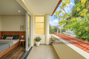 1pn căn hộ dịch vụ đầy đủ tiện nghi - ban công riêng - nội khu biệt thự