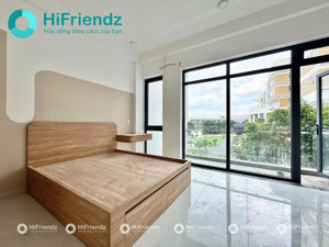 [độc quyền] - studio mới 100% - nội thất cao cấp - ban công, cửa sổ - ngay khu vạn phúc city