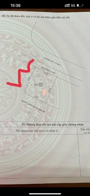 bán nền biệt thự đường số 3 nam long 2 dt 12,5x15,5- giá 9.6 tỷ đặc biệt cặp hông bờ sông