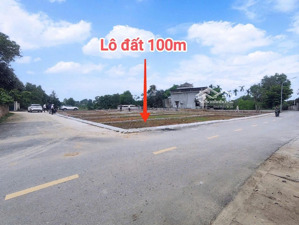 lô góc 100m2 full thổ cư cách quốc lộ 21 500m giá nhỉnh 2 tỷ cách đại học quốc gia 5ph di chuyển