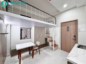 cho thuê cc mini ở bình thới, 6 triệu, 25m2, full nội thất. mới 100% - thang máy - hầm xe siêu rộng