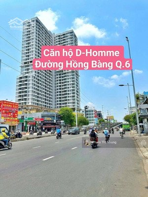 bán căn hộ d-homme ngay mt hồng bàng, q6, dt 110m2/ 3pn, giá cđt, ck lên đến 660tr, đang bàn giao