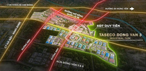 mở bán gd2 - kcn taseco đồng văn iii, thu hút dn fdi diện tích từ 5ha-10ha trở lên