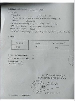 bán chung cư hoàng anh gia lai - sổ hồng riêng