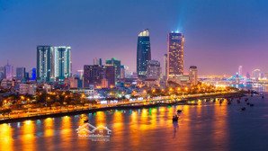 cho thuê nhà 4 tầng lô góc mặt tiền trung tâm hải châu - vị trí đắc địa - kinh doanh sầm uất
