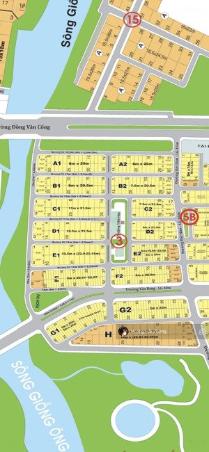 lô góc 2 mặt tiền khu dự án thế kỷ 21 : 8x20m vị trí đẹp, đường lớn.