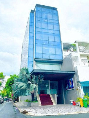 tòa nhà ốp kính góc 2mt trường sơn - cửu long | hầm - thang máy pccc đầy đủ