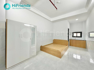 studio mới xây gần đh nguyễn tất thành, thang máy q12