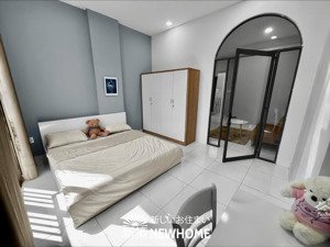 cho thuê chdv 1pn ban công, 10 triệu vnd, 50m2 ở trần huy liệu, p. 8, phú nhuận, hcm