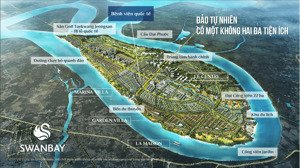 bán biệt thự swanbay giá từ 13.2 tỷ, dinh thự 3 mặt thoáng view sông hiếm chỉ 53 tỷ